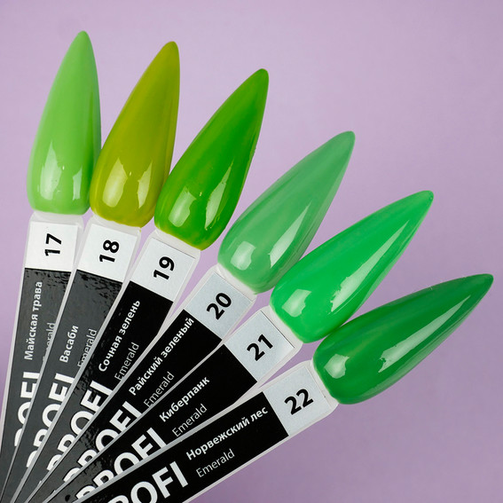 Gel polish TUFI profi PREMIUM Emerald 17 May grass 8 ml (0121270) - Фото №3