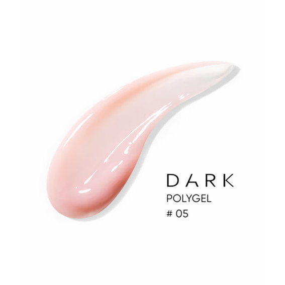 Polygel DARK PolyGel 05 Naturrosa 30 ml (in Tube) - Фото №2