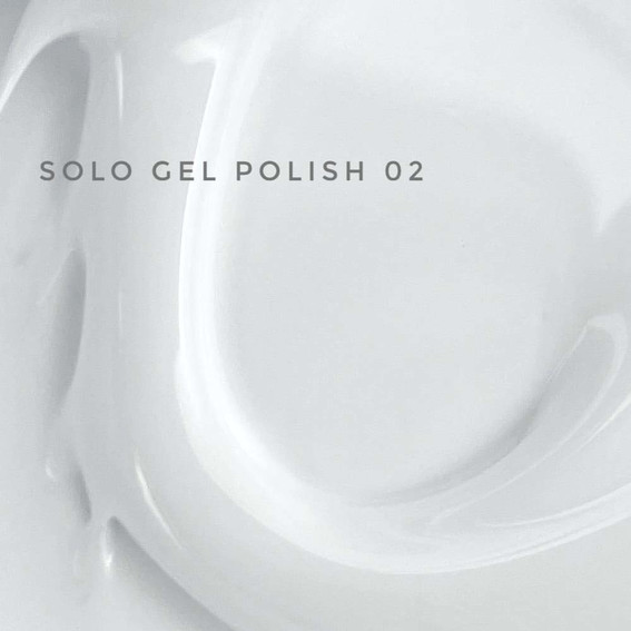 Gellak Touch Solo Gel Polish 02 eenfase 3in1 wit 9 ml - Фото №2