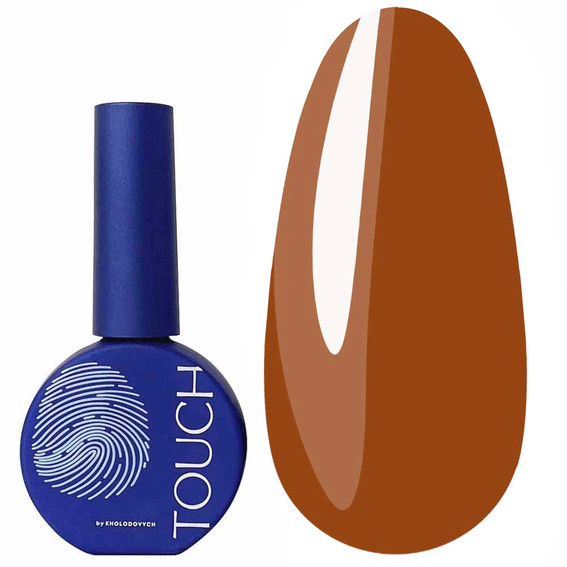 Gellak Touch Solo Gel Polish 13 eenfase 3in1 karamelbruin 9 ml - Фото №1
