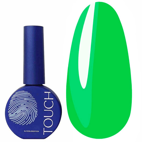 Gellak Touch Solo Gel Polish 17 eenfase 3in1 felgroen 9 ml - Фото №1