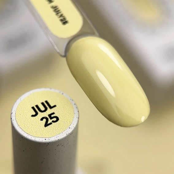 Gellak NAILSOFTHEDAY Color of the month July 2025 Banana Cream 10 ml - Фото №7