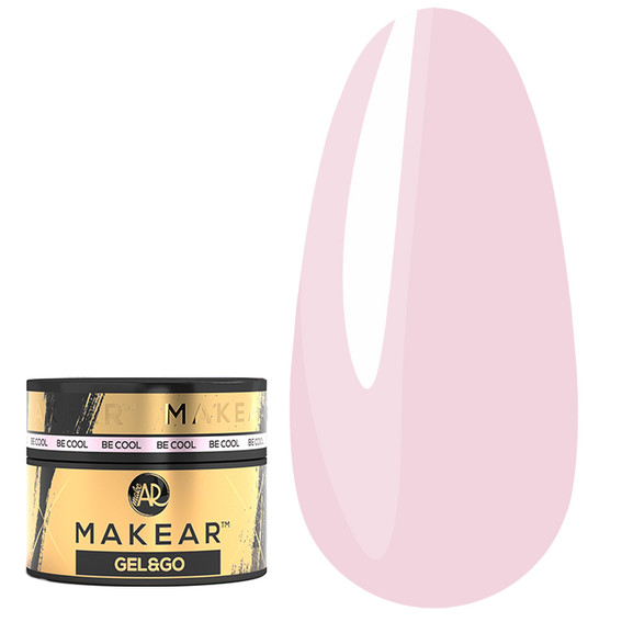 Гель для наращивания MAKEAR Gel&Go GG12 Be Cool 50 мл - Фото №1