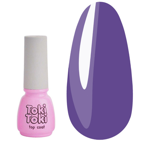 Top Toki-Toki Plexi Top Kein Wischtuch № 06 lila 5 ml - Фото №1