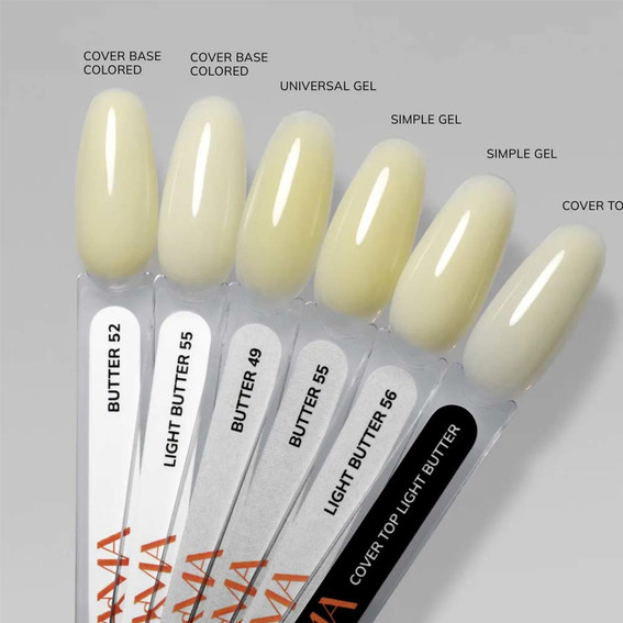 Гель для наращивания GA&MA Simple gel №055 Butter 15 мл (7703347) - Фото №2
