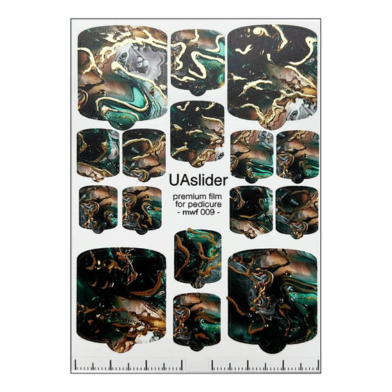 Pedikürefolie UAslider  №MWF 009 - Фото №1