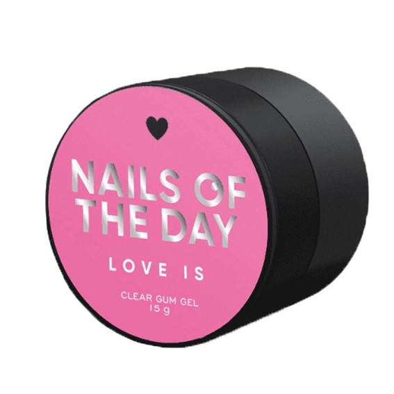 Gel-Gum NAILSOFTHEDAY Love ist transparent, 15 g - Фото №1