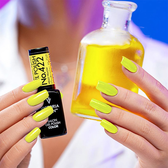 Gellak Victoria Vynn 422 Hello Yellow 8 ml - Фото №2