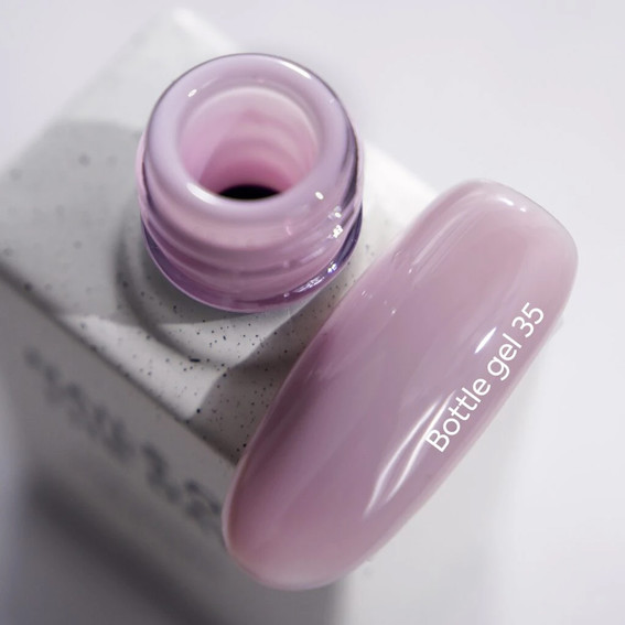 NAILSOFTHEDAY Bottle gel 35 dusty purple 10 ml - Фото №2
