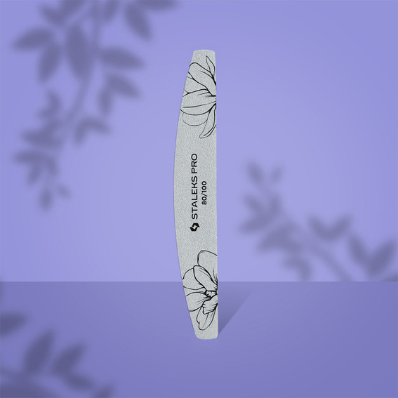 Staleks mineraalvijl crescent 40 EXPERT 80/100 grit (25 stuks) - Фото №3