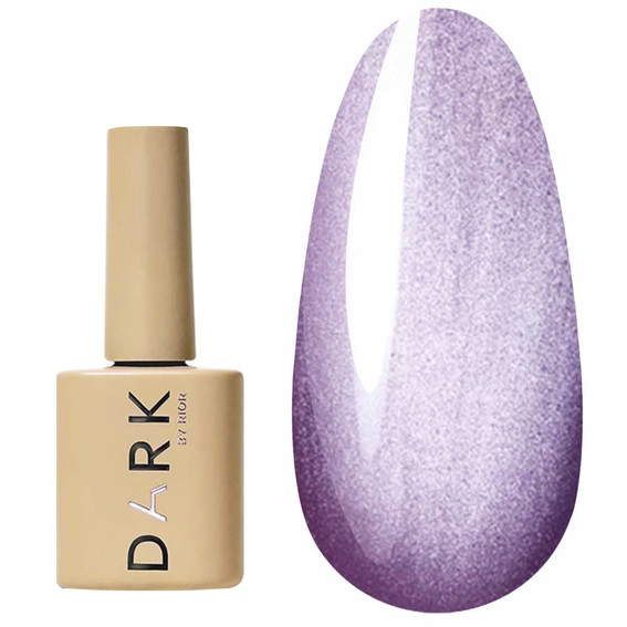 Gellak DARK Cat Eye 01 lichtpaars 10 ml - Фото №1