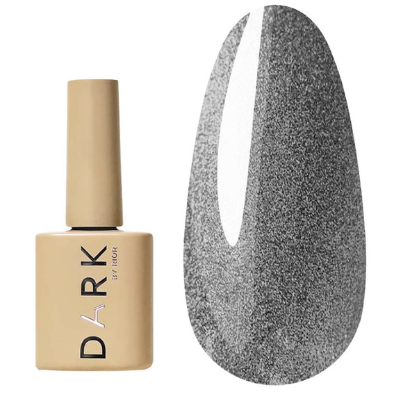 Gellak DARK Cat Eye 22 zilver 10 ml - Фото №1
