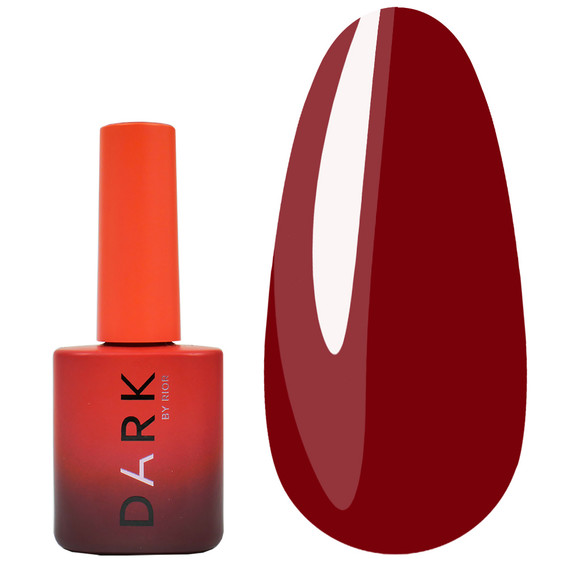 Dark New Collection 008 Dunkelroter Gel-Nagellack, 10 ml - Фото №1