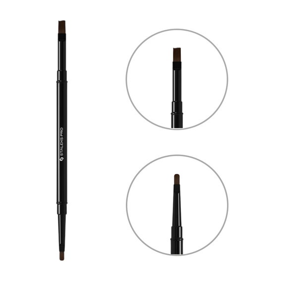 Staleks EXPERT Doppelseitiger Gelpinsel 7 mm / 10 mm (NBE-04/08) - Фото №1