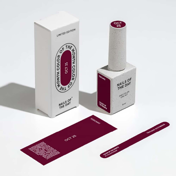 Gellak NAILSOFTHEDAY Color of the month October 2025 Toscano 10 ml - Фото №6