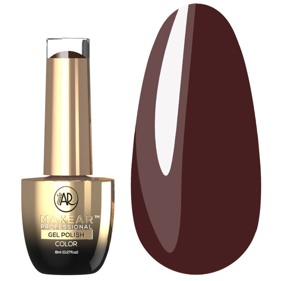 MAKEAR 948 Herbst 2022 Brauner Gel-Nagellack, 8 ml - Фото №1