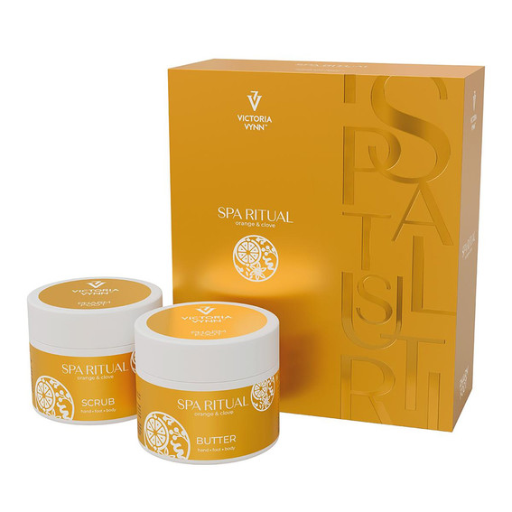 Скраб и масло для ног PHARM FOOT SPA RITUAL orange & clove