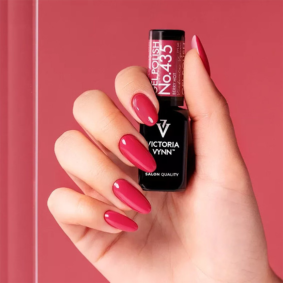 VICTORIA Gellack VYNN GEL POLISH 435 Berry Hot 8 ml - Фото №3