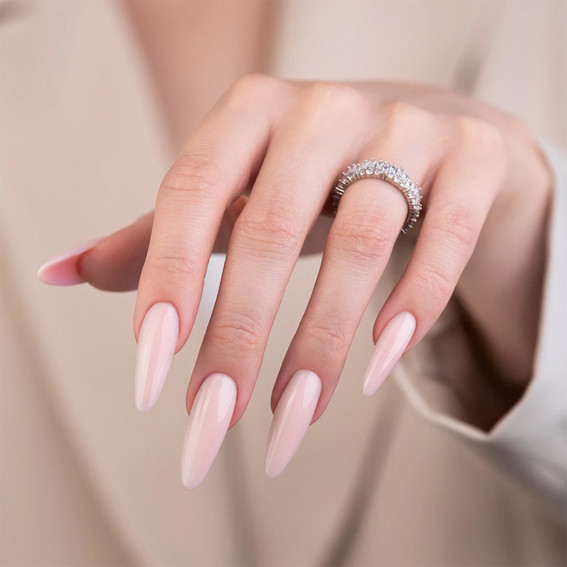 Gel for extensions MAKEAR Challengel HG02 Milky Peach 15 ml - Фото №3