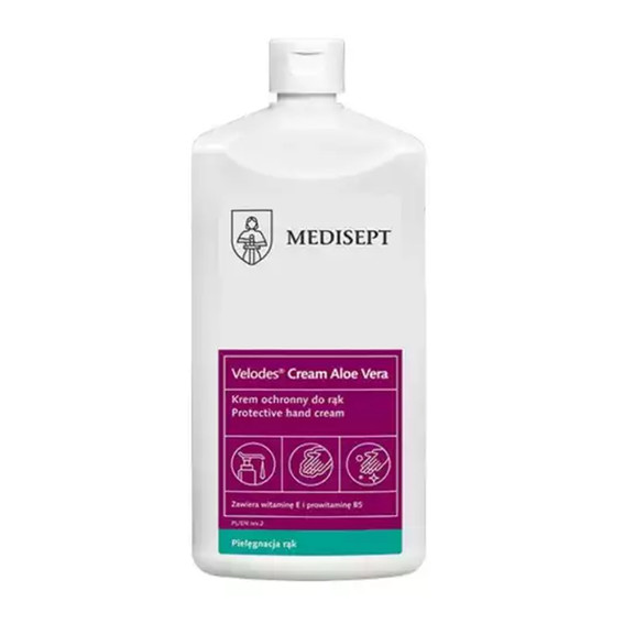Feuchtigkeitsspendende Handcreme Medisept VELODES Cream Aloe Vera 500 ml