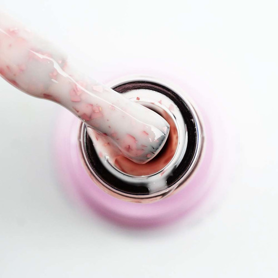 Base Toki-Toki Potal 013 zartrosa mit Roségoldblatt, 5 ml - Фото №2