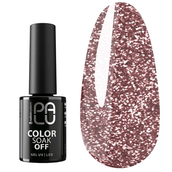 Gel polish PALU Los Angeles LA4 pink reflective 6 g - Фото №1