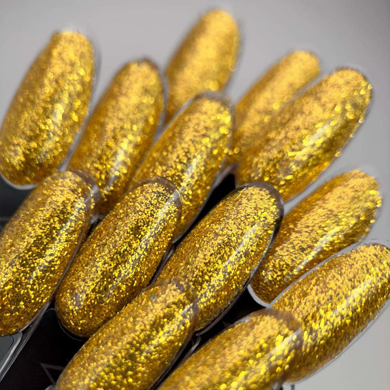 Nagelstof Slowianka Gold Pixel 1 g - Фото №3