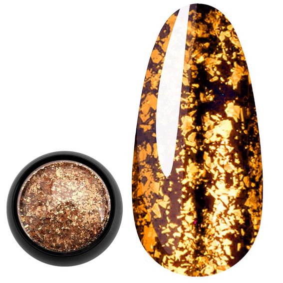 Nagelstof Slowianka Gold Flakes 0,5 g - Фото №1
