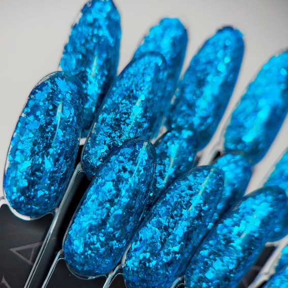 Nagelreiben Slowianka Blue Flakes 0,5 g - Фото №4