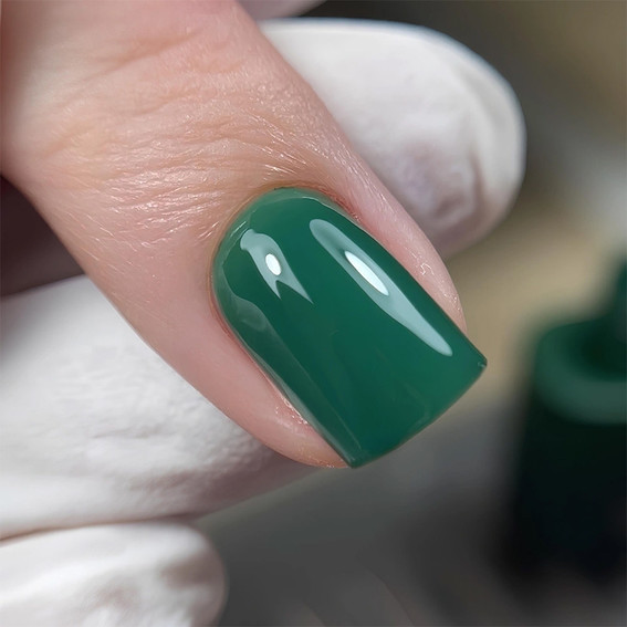 Gel polish DARK 165 emerald 10 ml - Фото №3