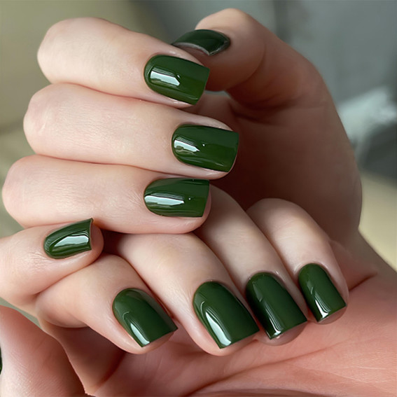 Nagellack-Gel DARK 166 Dunkeloliv 10 ml - Фото №3