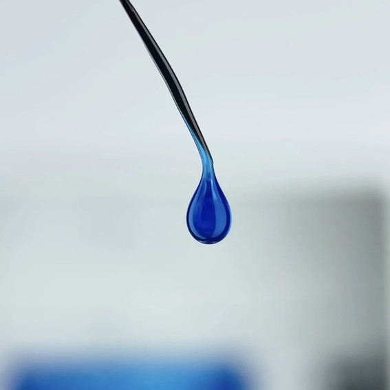 Builder Gel NAILSOFTHEDAY 053 Vitrage Blue 15ml - Фото №3