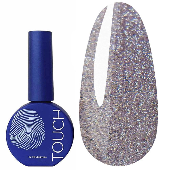 Gellak Touch 3D Cat Eyes Gel Polish 05 paars 9 ml - Фото №1