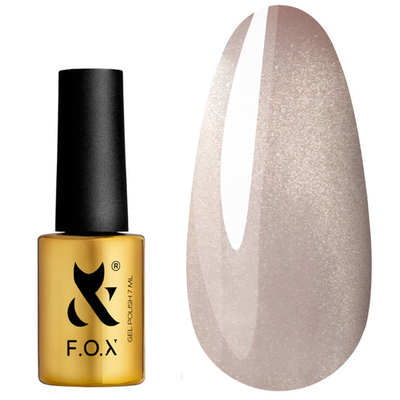 Gel-Nagellack F.O.X Cat Eye 004 Pink Pearl 7 ml - Фото №1