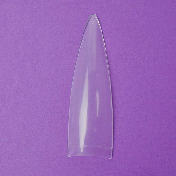 Гелевые типсы TUFI profi Half Cover Soft Gel Tips Стилет Прозрачные 240 шт (0326343) - Фото №5