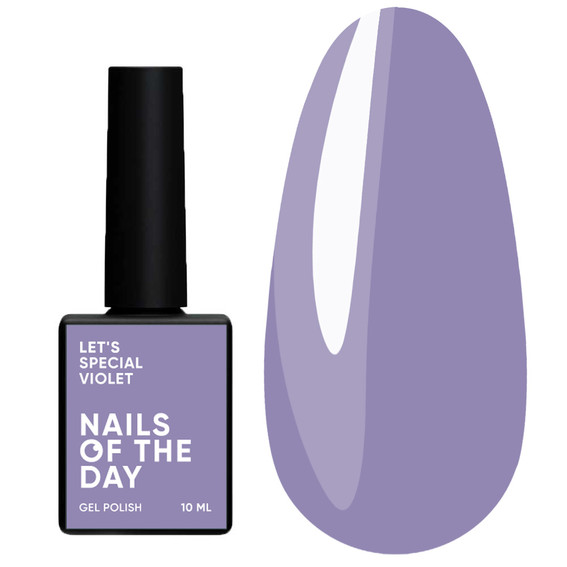 SALE Гель-лак NAILSOFTHEDAY Let's special violet, 10 мл
