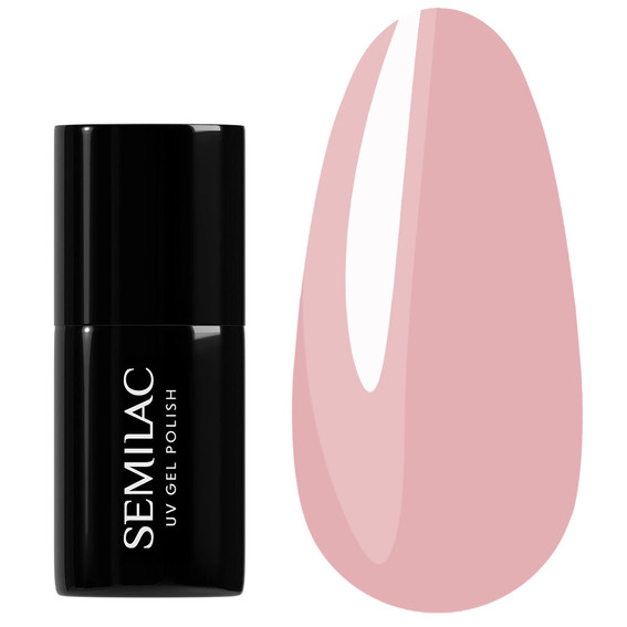 Gel-Nagellack Semilac 002 Delicate French  7 ml - Фото №1