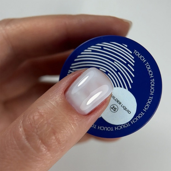 Touch Builder liquid 25 blauw 15 ml - Фото №3