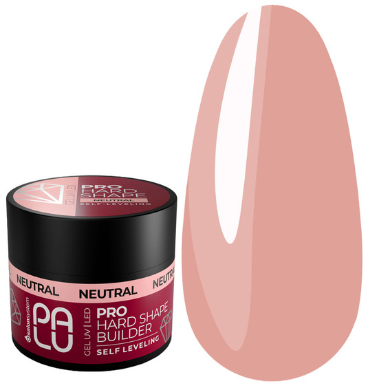 Гель для наращивания PALU PRO HARD SHAPE BUILDER GEL NEUTRAL 45 г - Фото №1