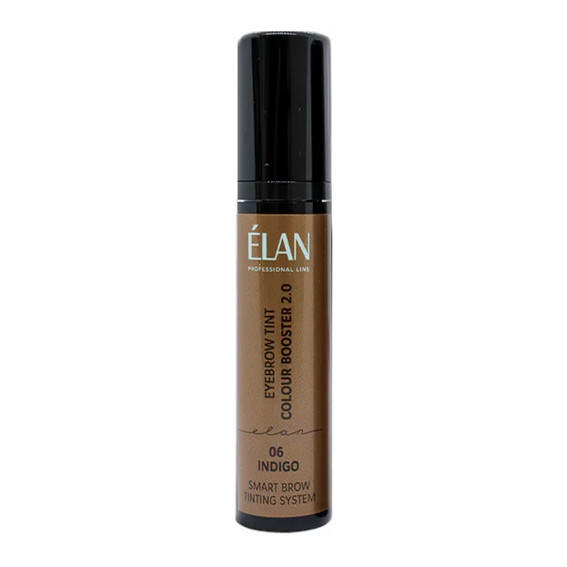 SALE Бустер-концентрат ELAN EYEBROW TINT COLOUR BOOSTER 2.0 06 INDIGO 10 мл - Фото №1