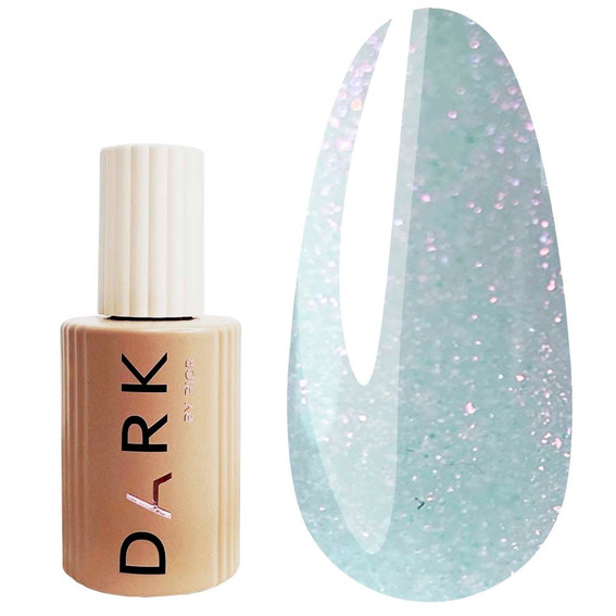 DARK PRO Base Shine 18 Blau mit rosa Schimmer, 15 ml - Фото №1