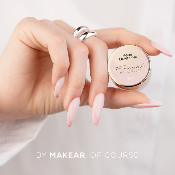 Gel Paint Makear French Manicure Gel FG04 Light Pink 5 ml - Фото №5