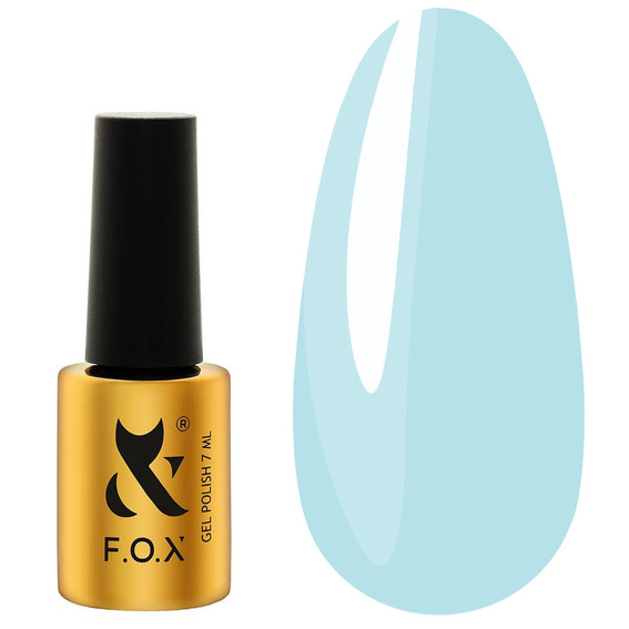 Gellak FOX Spring 2026 001 lichtblauw 7 ml - Фото №1