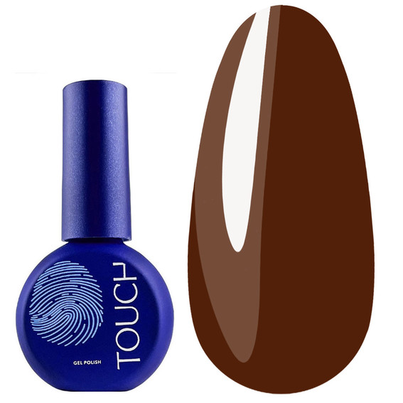 Gel-Nagellack Touch One Step 04 Braun, 9 ml - Фото №1