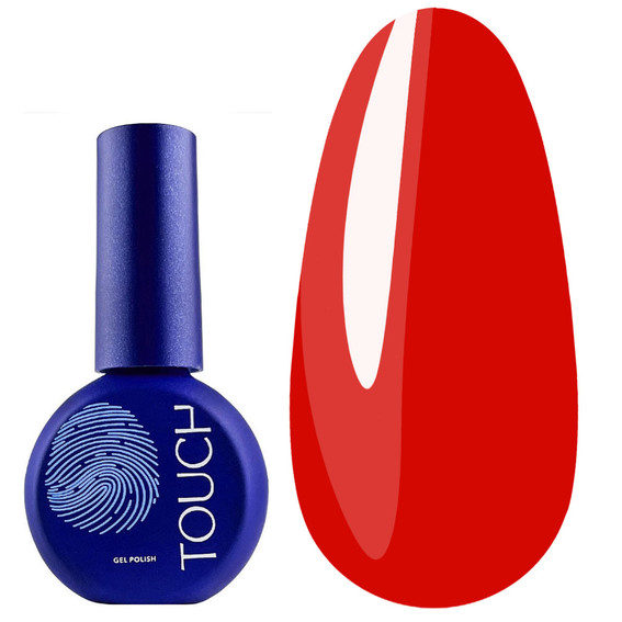 Gel-Nagellack Touch One Step 10 Leuchtendes Rot 9 ml - Фото №1