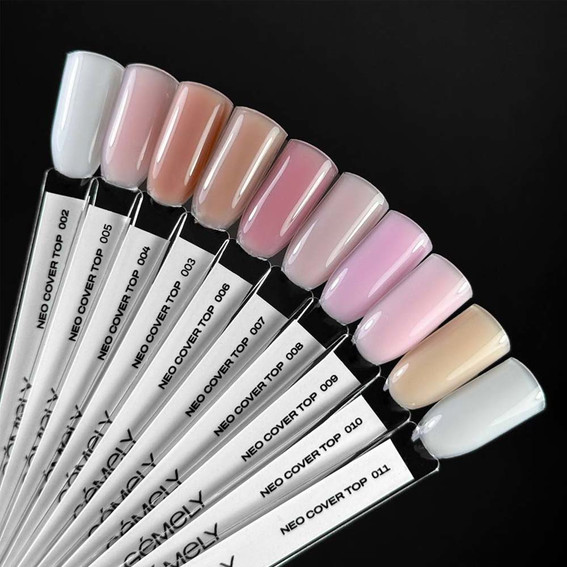Top GEMELY Neo Cover 02 wit zonder plaklaag met UV-filter 10 ml - Фото №3