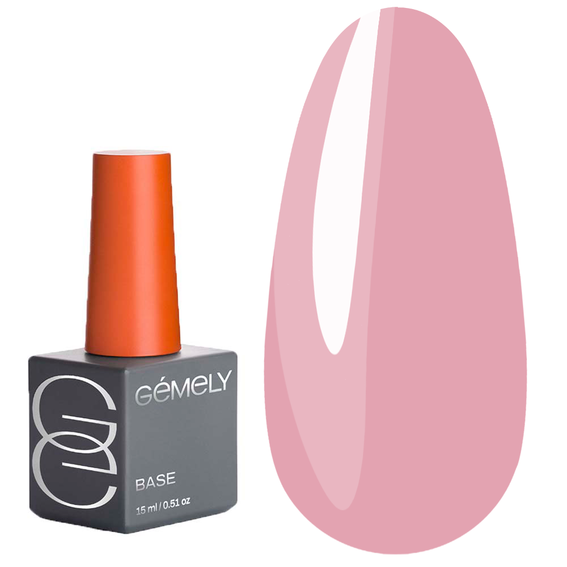 GEMELY Neo Cover Base 06  sattes Rosa, 15 ml - Фото №1