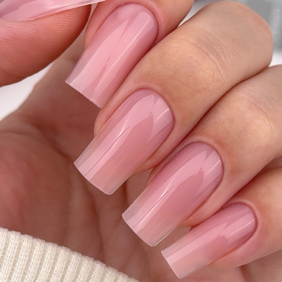GEMELY Neo Cover 21 Nagel-Top Coat puderrosa ohne Schwitzschicht mit UV-Filter 10 ml - Фото №2