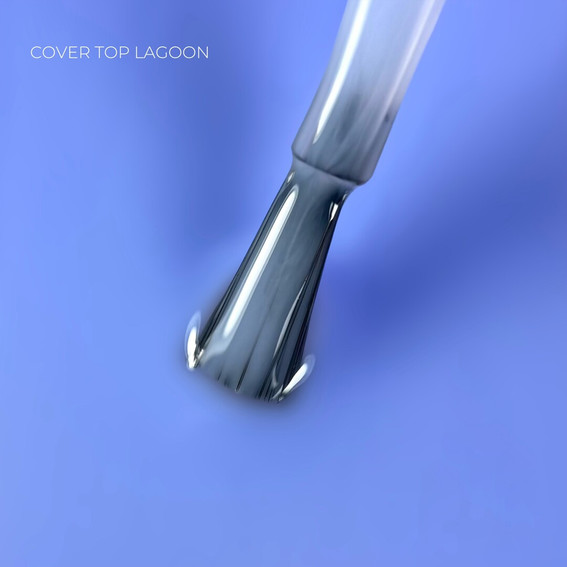 Topcoat voor nagels Touch Cover top Lagoon 13 ml - Фото №2