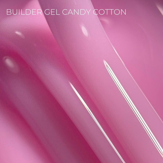 Gel for extensions Touch Builder gel Candy cotton 30 ml - Фото №2